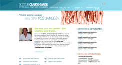 Desktop Screenshot of docteur-garde-angiologue.com